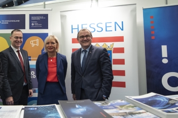 Messestand Geschäftsstelle Digitales Hessen